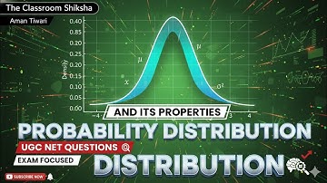 Probability distributions| PMF | PDF | MGF | CF | 🎯 2025 JRF
