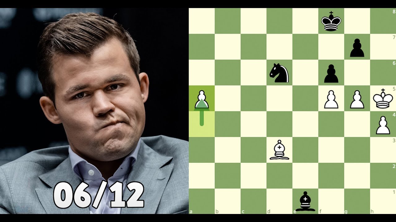 Final Polêmico entra na história do xadrez - Carlsen x Caruana - Partida  06/12 - Mundial 2018 