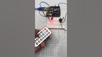 Arduino IR Remote LED Demo  #arduino #arduinoproject #stem #diy
