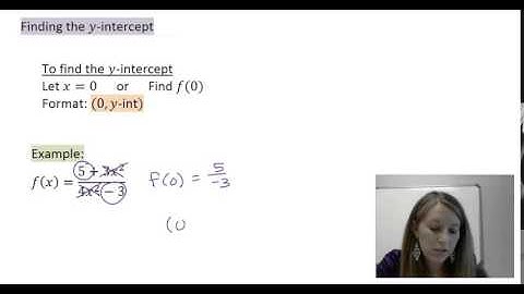 1: Introduction to Graphing Rational Functions
