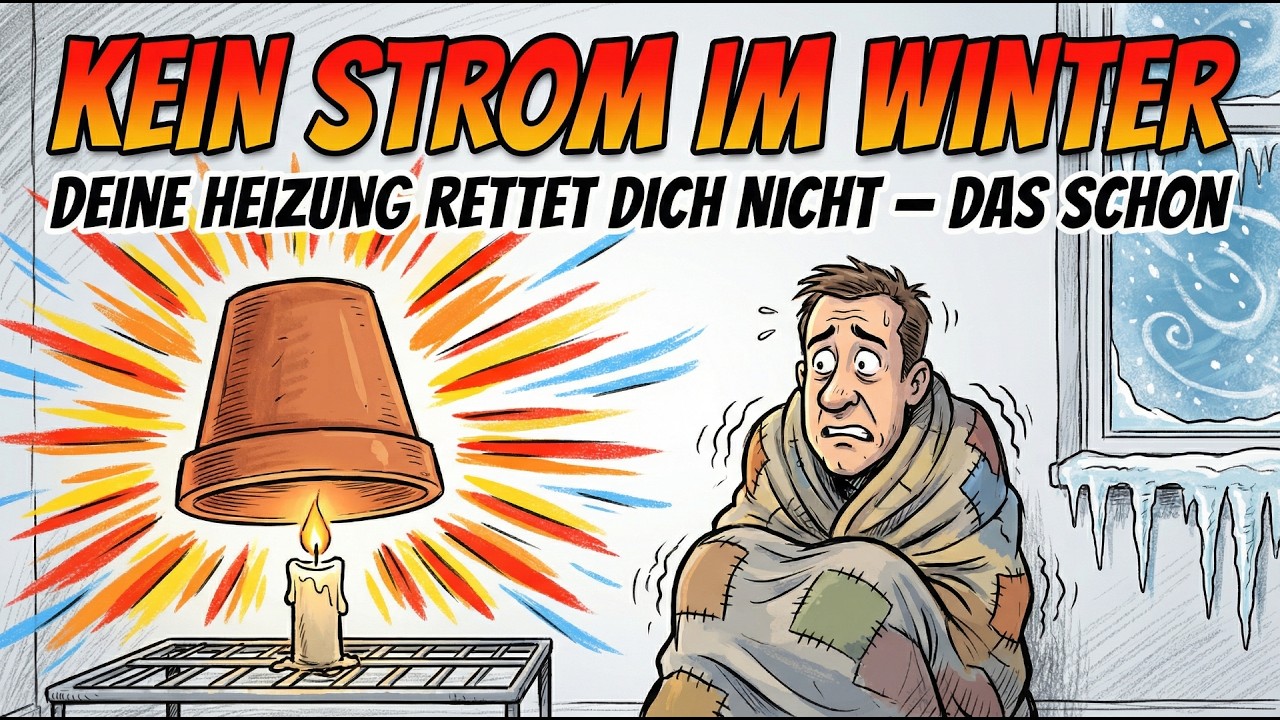 Kein Strom im Winter — deine Heizung rettet dich nicht, DAS schon