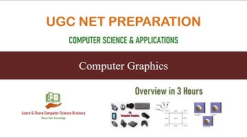 Computer Graphics - Overview in Tamil | UGC NET Computer Science Unit 3 Outline