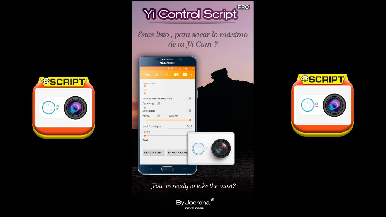 Xiaomi yi Control script. Scripting pro