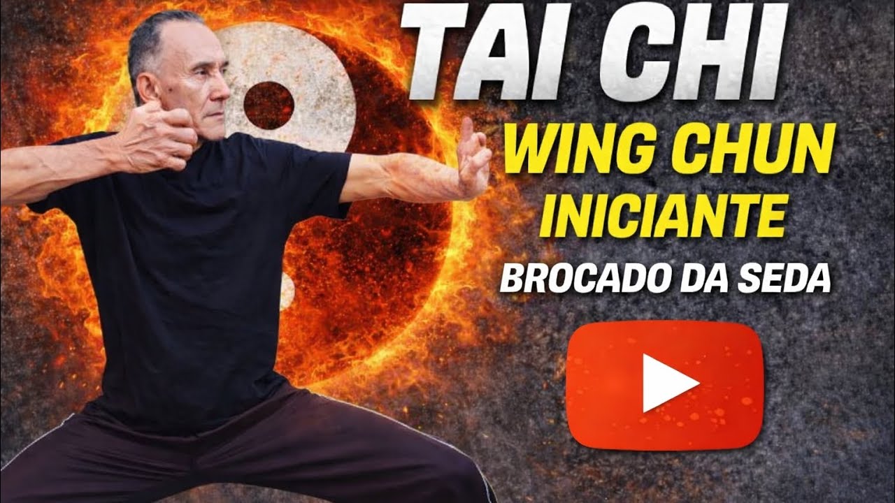 Praticando o Chi Kung/ Brocado da Seda #wingchung #brucelee #artesmarciais #qigong #taichinhcanhan 