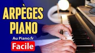 Travaille tes arpèges piano avec le Canon in D de Pachelbel (débutant)