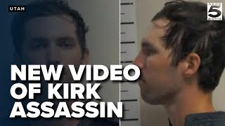 Footage of the moments Charlie Kirk's suspected killer turned himself in uncovered
