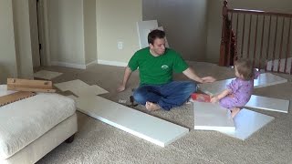 Watch me build an IKEA KALLAX Bookshelf in 6 minutes. Check this off my honey-do list! Follow Us! Instagram: http://www.