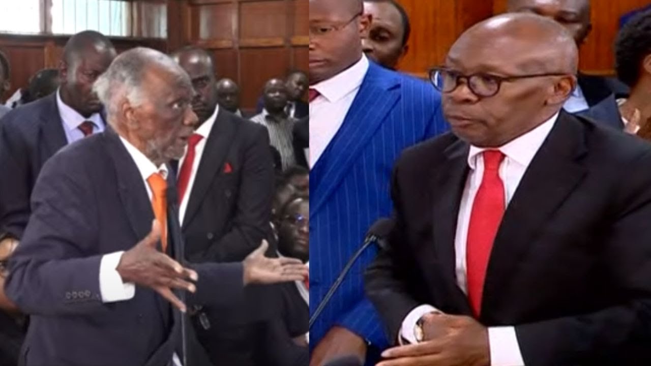 'Will You Sit Down!' Drama as S.C Khaminwa Clashes With S.C Githu Muigai at Milimani Law Courts!!