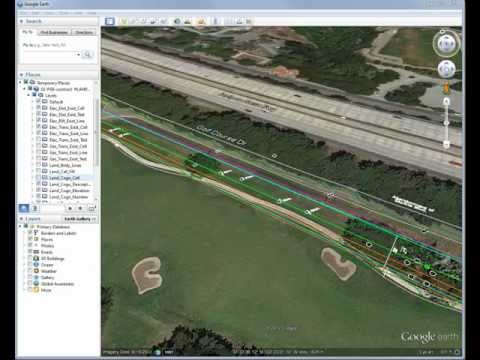 Exporting a DGN file to Google Earth