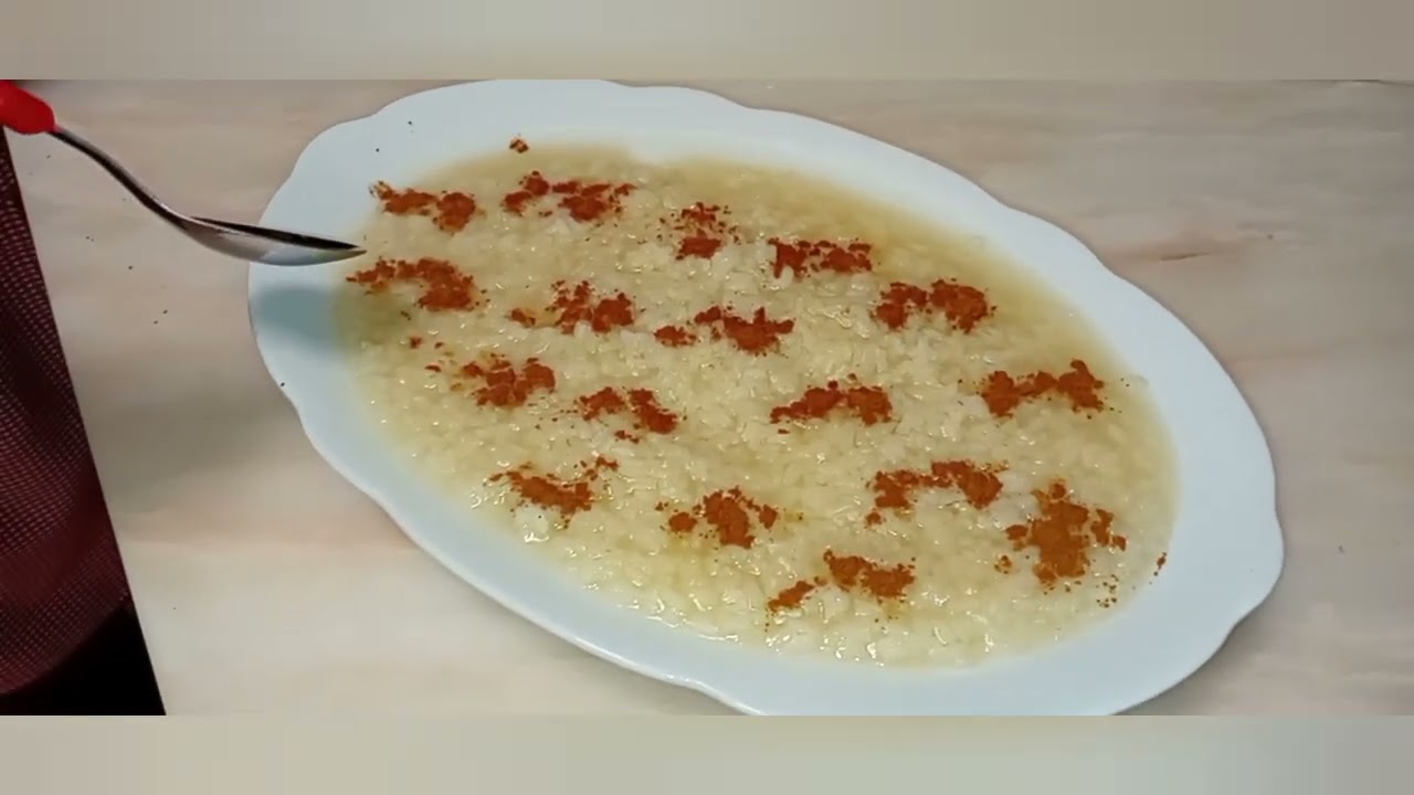 Um Arroz Doce diferente e o Mau Tempo
