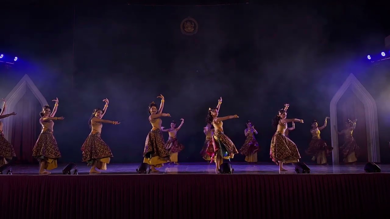 ระบำสาวปากใต้  พิธีเปิดงานการนำเสนอผลงานสร้างสรรค์ประจำปี 2566