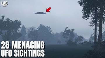 28 Spine-Chilling UFO and Alien Encounters That Will Shock You I Clearest Footage 2025