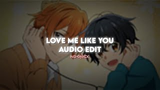 Love Me Like You - Little Mix |  Edit Resimi