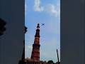 Airindia Aeroplane above #kutubminar|Top heritage side in india | Best place to visit in delhi #new
