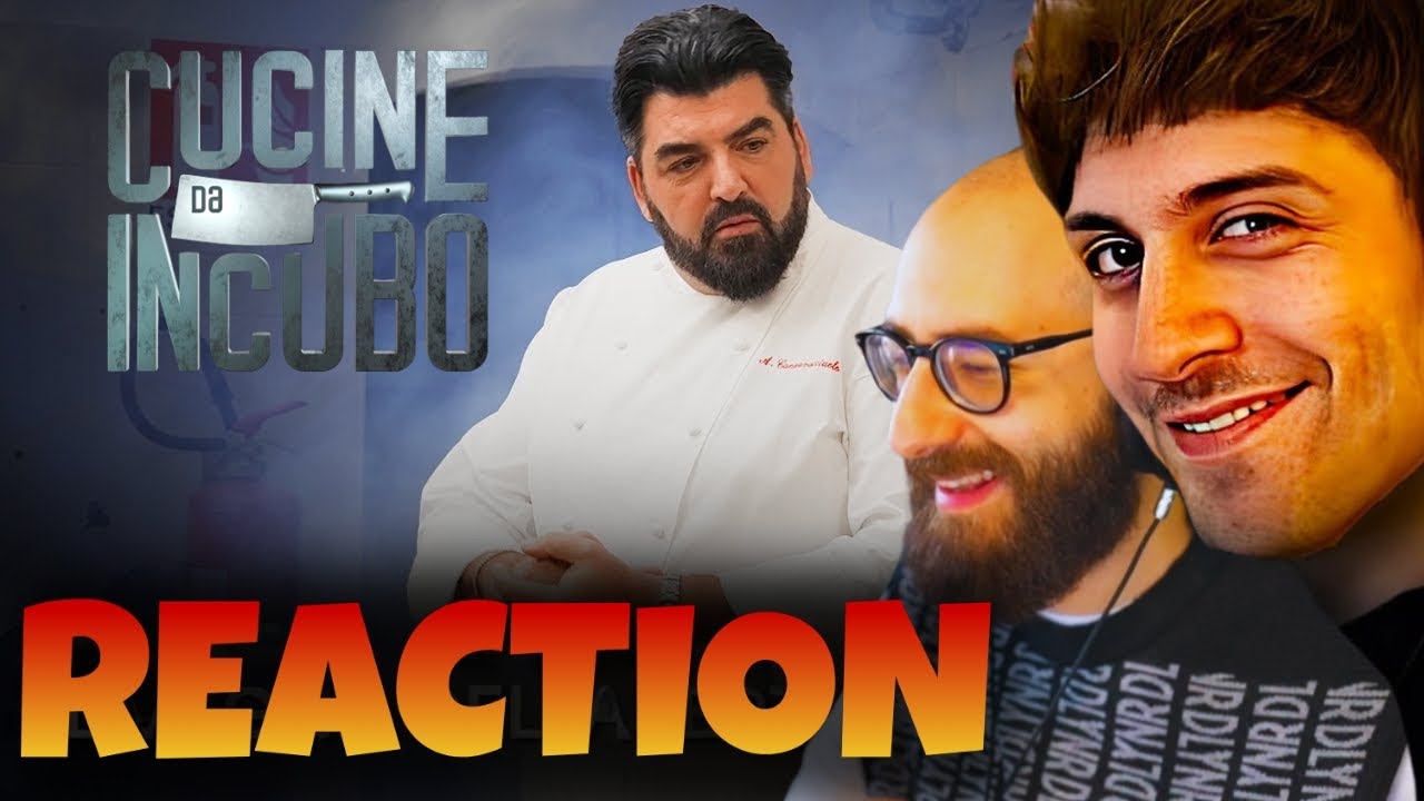 REACTION DI BLUR E MARZA AL MIGLIOR EPISODIO DI CUCINE DA INCUBO, Osteria Vita Nova🔥🔥
