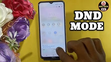 How To Enable Do Not Disturb Setting In Samsung Galaxy A23 5G | Dnd Setting Kaise Enable Kare