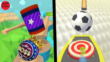 GOING BALLS vs ACTION BALLS - Gameplay Android iOS #148 (Levels 83-86) | Boss Ball