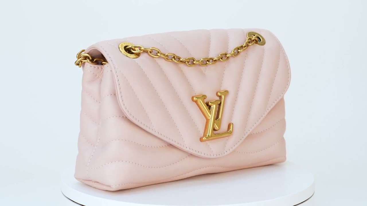 Louis Vuitton Pink New Wave Heart Crossbody Bag