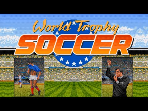 World Trophy Soccer (European Club Soccer) gameplay (Sega Mega Drive/Genesis)