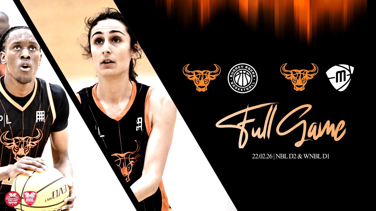 NBL Double Header 25-26 | vs Surrey 89ers (NBL) | vs Manchester Mystics (WNBL)