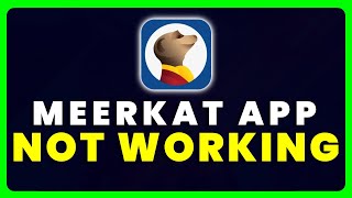 Meerkat App Not Working: How to Fix Meerkat App Not Working screenshot 1