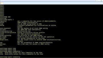 CONFIGURANDO SNMP HUAWEI