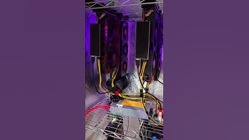 BTC B250C Mining with 8 GPU
