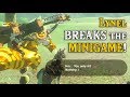 Lynel BREAKS the MINIGAME! Link is Innocent in Zelda Breath of the Wild