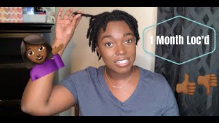 1 Month Update | Documenting My Loc Journey | Naomi Onlae 1 Month Update | Documenting My Loc Journey | Naomi Onlae