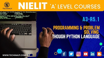Programming & Problem Solving Though Python Language A3-R5.1A Level#nielit #programming #shortvideo