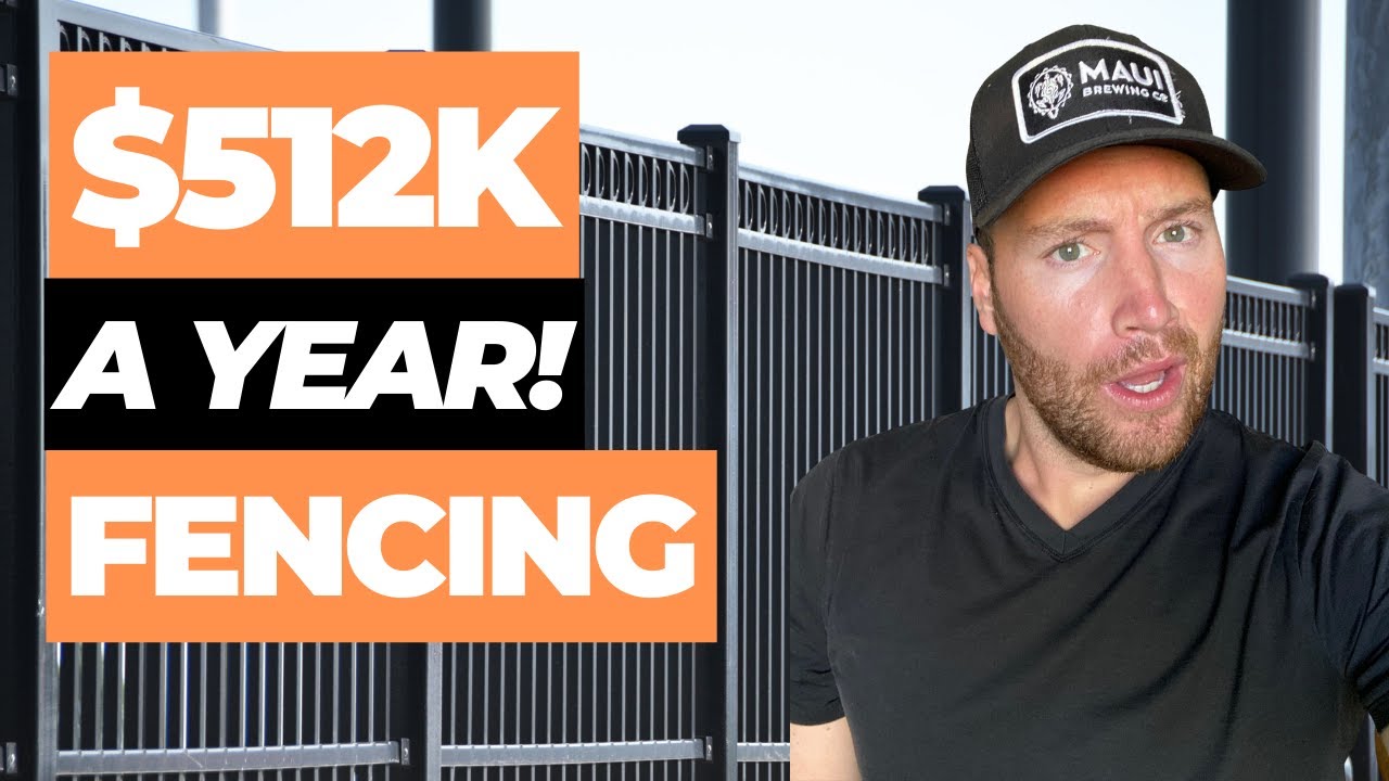 How to Start a Fencing Business (512K a year) YouTube