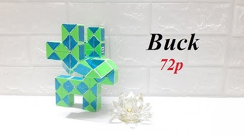 SLOW TUTORIAL - Rubik Twist or Xếp Hình Biến Thể 72 Pieces - Buck