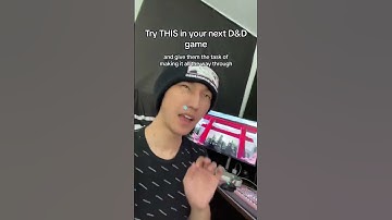 Try THIS in your next D&D game! #dnd #dnd5e #dungeonsanddragons