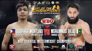 Joepher Montano VS Muhammad Bilal - Fight Highlights
