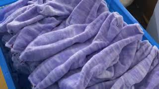 How to make the slipper socks by flat knitting machine