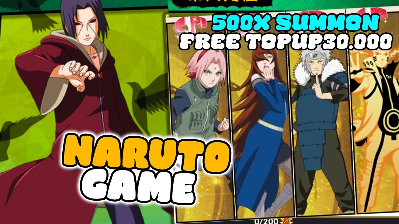 Cobain! Game Naruto Paling Ramah F2P 2025, Dapat Ninja Legendary all Giftcode (android) Cara daftar