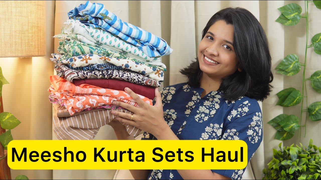 Meesho Kurta Sets Haul🌸 Office & College Wears 🌸