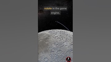 Faking a rotating moon with #godot in Celestial Golf #space #gamedev