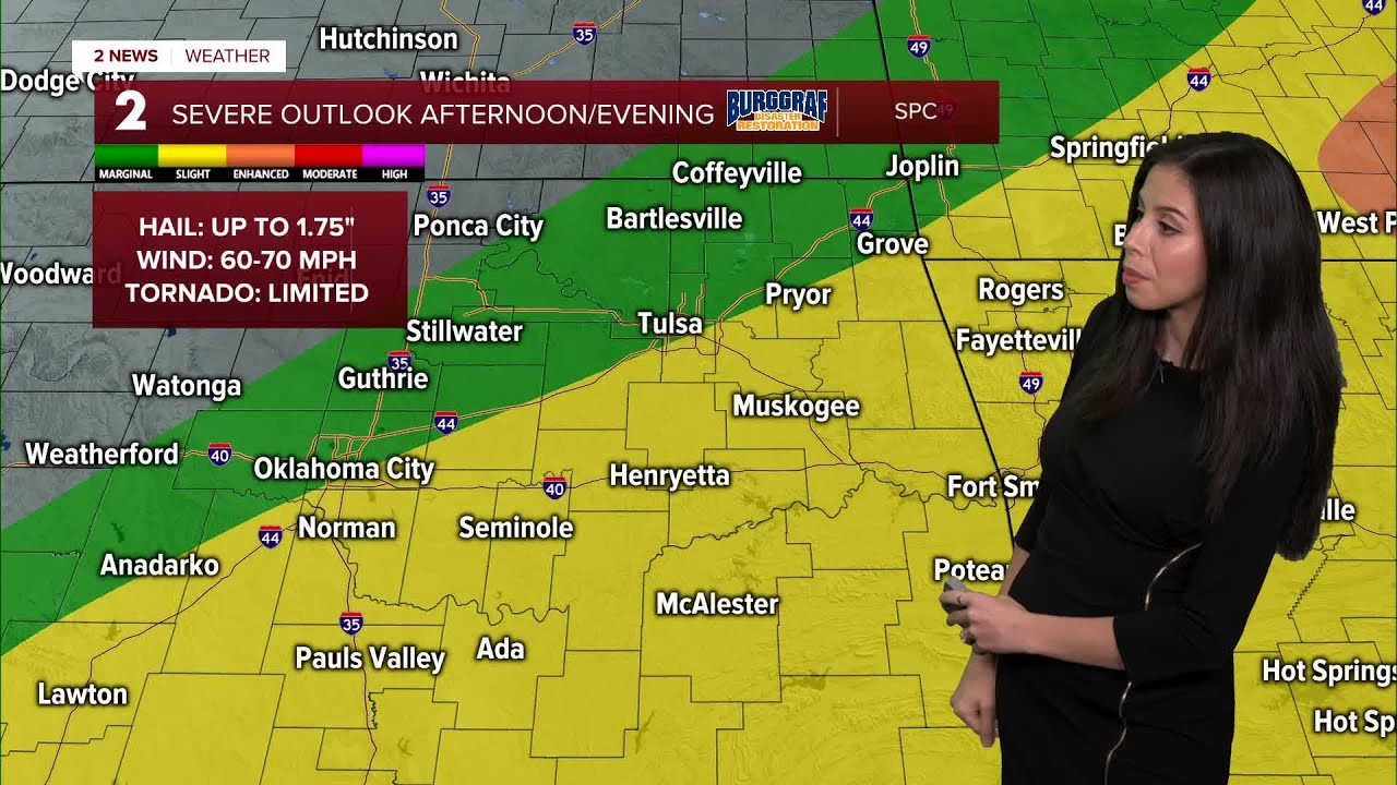 Showers And Storms Continue For Some - YouTube
