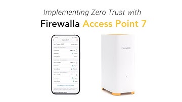 Implementing Zero Trust with Firewalla AP7