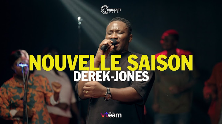 NOUVELLE SAISON | Derek-Jones (Live)