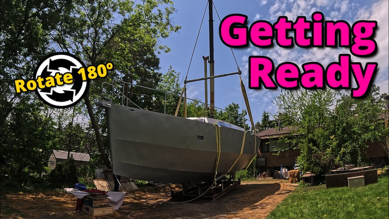 ⁣Getting Ready For Pick Up 😬 | Expedition Sailboat Build for  the Arctic EP.21