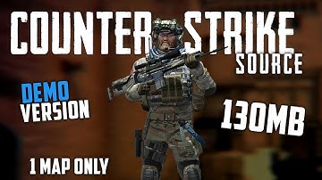 Install Counter Strike: Source in Just 130 mb [OFFLINE Demo Version] | Highly Compressed | G4GT
