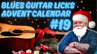 Blues Guitar Advent Calendar #19 - Charlie Parker Bebop Blues