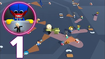 Poppy Play: Hide and Seek - Gameplay Walkthrough Part 1 - Tutorial (iOS, Android)