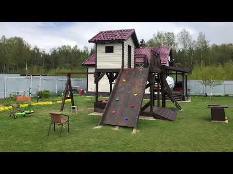 Как мы строим детский домик. Соболевы строят 2-х этажный дом🏡/ We are building a children's house