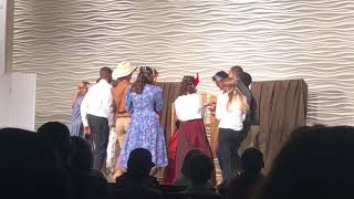 Ava 6th grade play square dance