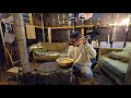 【寒波の山小屋】 薪ストーブで鍋、たら鍋、石狩鍋 #ここは山ではありません】