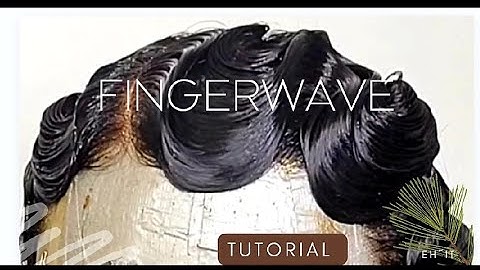 👀 HOW TO FINGERWAVE☝️🌊 | Beginner Friendly TUTORIAL | 2 WAYS | TAILCOMB & W/FINGER| on LACE WIG |💫