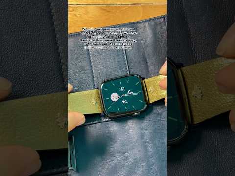 #shorts Changing #applewatchstraps over has never been so easy! #viscontimilanostraps #madeinitaly